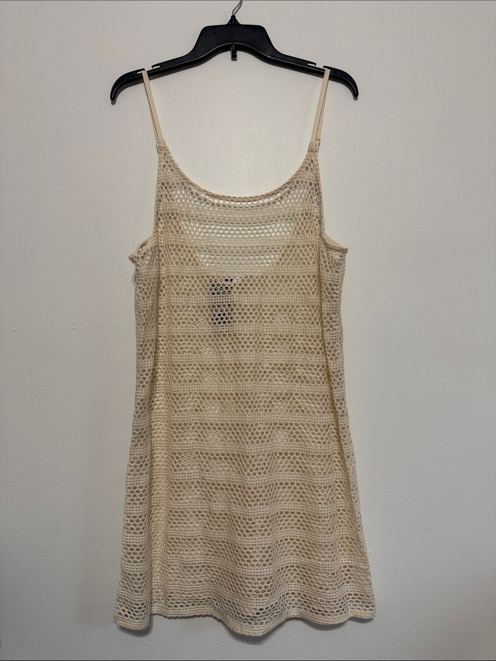 Wild fable cream crochet swim cover-up NWT XL - Picture 5 of 10